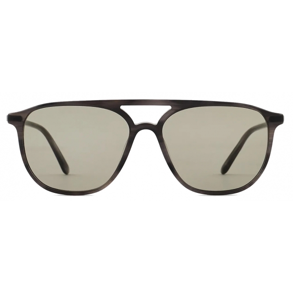 Giorgio Armani - Men’s Square Sunglasses - Gunmetal Smoke - Sunglasses - Giorgio Armani Eyewear