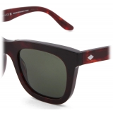 Giorgio Armani - Men’s Rectangular Sunglasses - Havana Red Green - Sunglasses - Giorgio Armani Eyewear