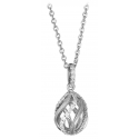 Tsars Collection - White 930 Silver Necklace - Handmade in Swiss - Luxury Exclusive Collection