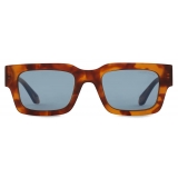 Giorgio Armani - Men’s Rectangular Sunglasses - Striped Green - Sunglasses - Giorgio Armani Eyewear