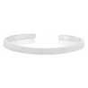 Tsars Collection - Bracciale Rigido Argento 5mm - Handmade in Swiss - Luxury Exclusive Collection