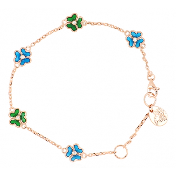 Tsars Collection - Tamara Romantic Garden Bracelet - Handmade in Swiss - Luxury Exclusive Collection