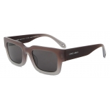 Giorgio Armani - Men’s Rectangular Sunglasses - Black Green - Sunglasses - Giorgio Armani Eyewear