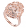 Tsars Collection - Alexandra Ring with Guilloche Pattern - Handmade in Swiss - Luxury Exclusive Collection