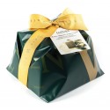 Vincente Delicacies - Big Panettone Covered with White Chocolate with Sicilian Pistachio - Fastuka - Hand Wrapped Artisan