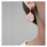 Tsars Collection - Alexandra Baroque Motif Earrings - Handmade in Swiss - Luxury Exclusive Collection