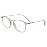 Giorgio Armani - Occhiali da Sole Uomo Forma Panthos - Argento Opaco - Occhiali da Sole - Giorgio Armani Eyewear