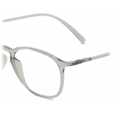 Giorgio Armani - Men’s Panto Sunglasses - Matte Silver - Sunglasses - Giorgio Armani Eyewear
