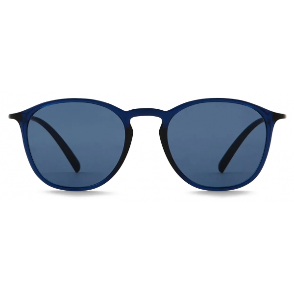 Giorgio Armani - Occhiali da Sole Uomo Forma Panthos - Blu Opaco - Occhiali da Sole - Giorgio Armani Eyewear
