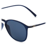 Giorgio Armani - Occhiali da Sole Uomo Forma Panthos - Blu Opaco - Occhiali da Sole - Giorgio Armani Eyewear