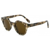 Giorgio Armani - Women's Irregular-Shaped Sunglasses - Beige Havana - Sunglasses - Giorgio Armani Eyewear