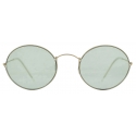 Giorgio Armani - Round Sunglasses - Gold Light Green - Sunglasses - Giorgio Armani Eyewear