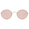 Giorgio Armani - Occhiali da Sole Rotondi - Oro Rosa Chiaro - Occhiali da Sole - Giorgio Armani Eyewear