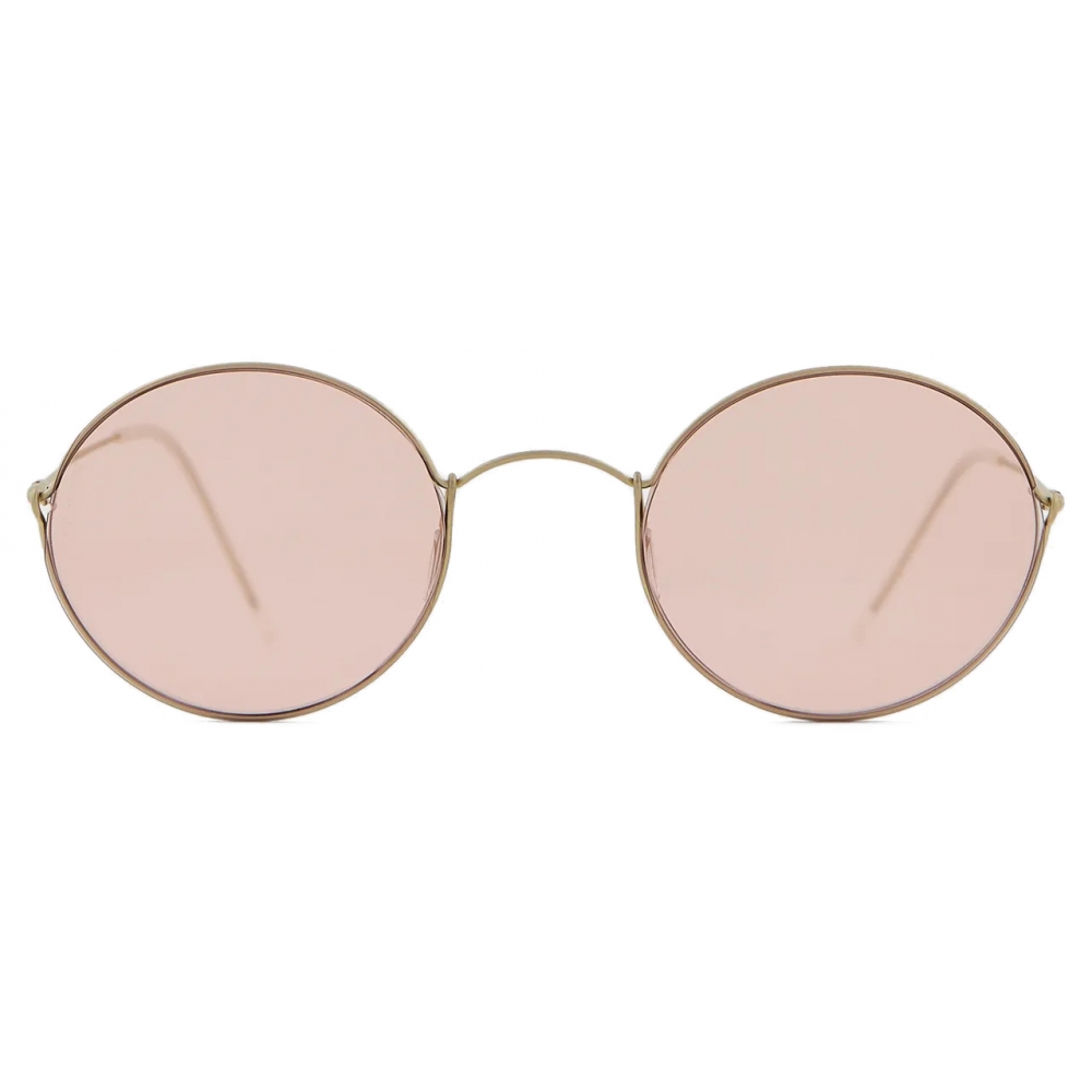 Giorgio Armani - Round Sunglasses - Gold Light Pink - Sunglasses