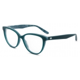 Giorgio Armani - Occhiali da Vista Donna Forma Cat-Eye - Verde Scuro - Occhiali da Vista - Giorgio Armani Eyewear