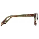 Giorgio Armani - Women’s Irregular Eyeglasses - Tortoiseshell Green - Optical Glasses - Giorgio Armani Eyewear