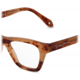 Giorgio Armani - Women’s Irregular Eyeglasses - Tortoiseshell Yellow - Optical Glasses - Giorgio Armani Eyewear
