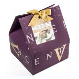 Vincente Delicacies - Panettone Covered with White Chocolate with Jar of White Cream - Mélange