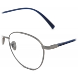 Giorgio Armani - Men’s Panto Eyeglasses - Matte Gunmetal - Optical Glasses - Giorgio Armani Eyewear