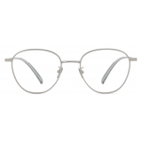 Giorgio Armani - Occhiali da Vista Uomo Forma Phantos - Argento Opaco - Occhiali da Vista - Giorgio Armani Eyewear