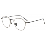 Giorgio Armani - Men’s Panto Eyeglasses - Pale Silver - Optical Glasses - Giorgio Armani Eyewear