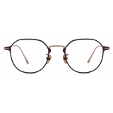 Giorgio Armani - Men’s Panto Eyeglasses - Purple Matte Bronze - Optical Glasses - Giorgio Armani Eyewear