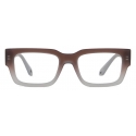 Giorgio Armani - Occhiali da Vista Uomo Forma Rettangolare - Tortora - Occhiali da Vista - Giorgio Armani Eyewear