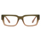 Giorgio Armani - Men’s Rectangular Eyeglasses - Beige - Optical Glasses - Giorgio Armani Eyewear