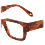 Giorgio Armani - Men’s Rectangular Eyeglasses - Tortoiseshell Brown - Optical Glasses - Giorgio Armani Eyewear