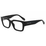 Giorgio Armani - Occhiali da Vista Uomo Forma Rettangolare - Nero Lucido - Occhiali da Vista - Giorgio Armani Eyewear