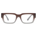 Giorgio Armani - Men’s Rectangular Eyeglasses - Gradient Grey - Optical Glasses - Giorgio Armani Eyewear