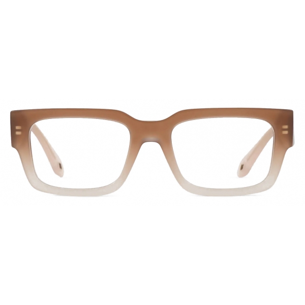 Giorgio Armani - Men’s Rectangular Eyeglasses - Gradient Grey - Optical Glasses - Giorgio Armani Eyewear