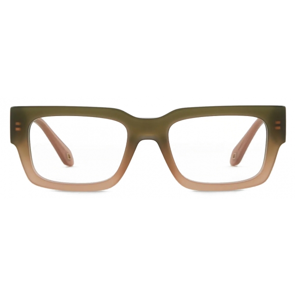 Giorgio Armani - Men’s Rectangular Eyeglasses - Gradient Grey - Optical Glasses - Giorgio Armani Eyewear