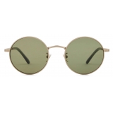 Giorgio Armani - Men’s Round Eyeglasses - Pale Gold Green - Optical Glasses - Giorgio Armani Eyewear