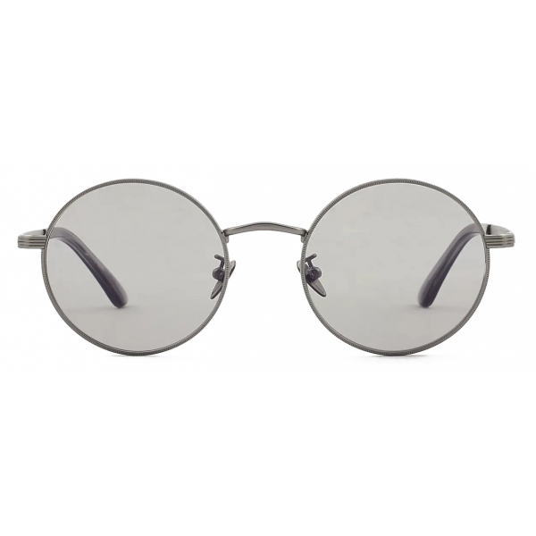 Giorgio Armani - Men’s Round Eyeglasses - Gunmetal Grey - Optical Glasses - Giorgio Armani Eyewear
