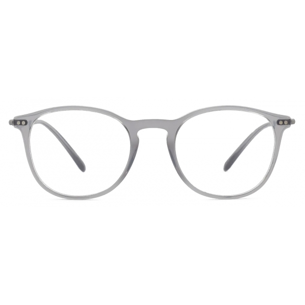 Giorgio Armani - Men’s Round Eyeglasses - Silver - Optical Glasses - Giorgio Armani Eyewear
