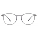 Giorgio Armani - Men’s Round Eyeglasses - Silver - Optical Glasses - Giorgio Armani Eyewear