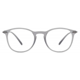 Giorgio Armani - Men’s Round Eyeglasses - Silver - Optical Glasses - Giorgio Armani Eyewear