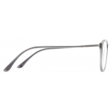 Giorgio Armani - Men’s Round Eyeglasses - Silver - Optical Glasses - Giorgio Armani Eyewear