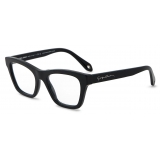 Giorgio Armani - Occhiali da Vista Donna Forma Irregolare - Nero - Occhiali da Vista - Giorgio Armani Eyewear