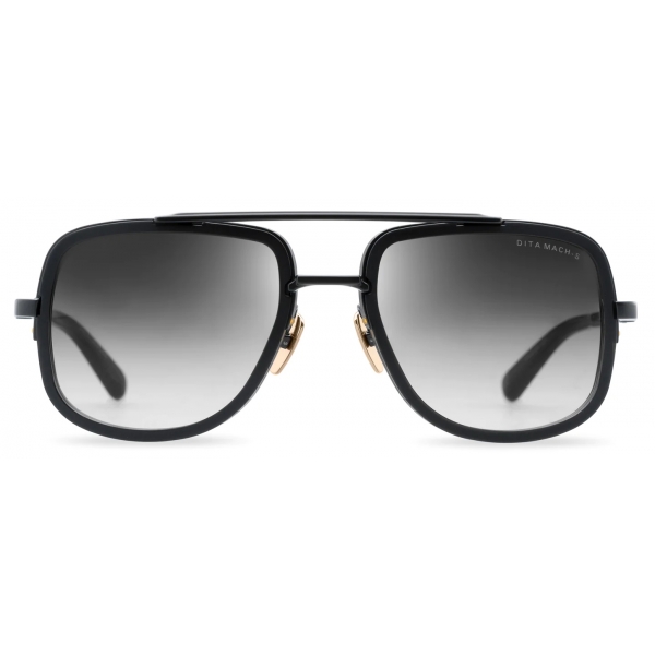 DITA - Mach-S - Matte Black Grey Gradient - DTS412 - Sunglasses - DITA Eyewear