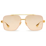 DITA - Grand-Emperik - Matte White Yellow Gold - DTS159 - Sunglasses - DITA Eyewear