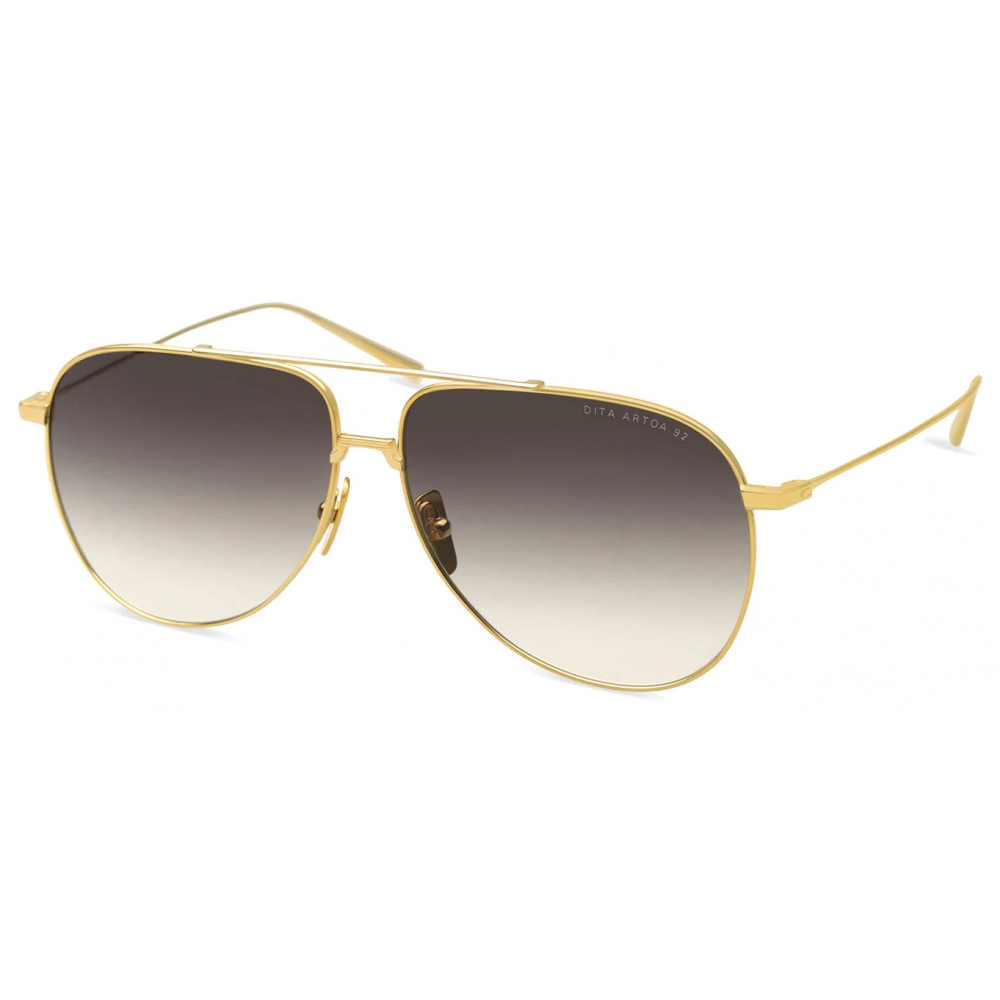 DITA - Artoa.92 - Yellow Gold - DTS160 - Sunglasses - DITA Eyewear ...