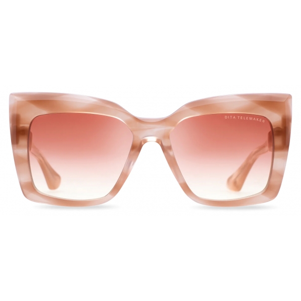 DITA - Telemaker - Dusty Pink Swirl Gradient Pink - DTS704 - Sunglasses - DITA Eyewear
