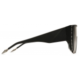 DITA - Subdrop - Black Silver Cobalt Blue - DTS429 - Sunglasses - DITA Eyewear