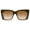 DITA - Kamin - Vortice di Nocciola Marrone Scuro Sfumato - DTS430 - Occhiali da Sole - DITA Eyewear