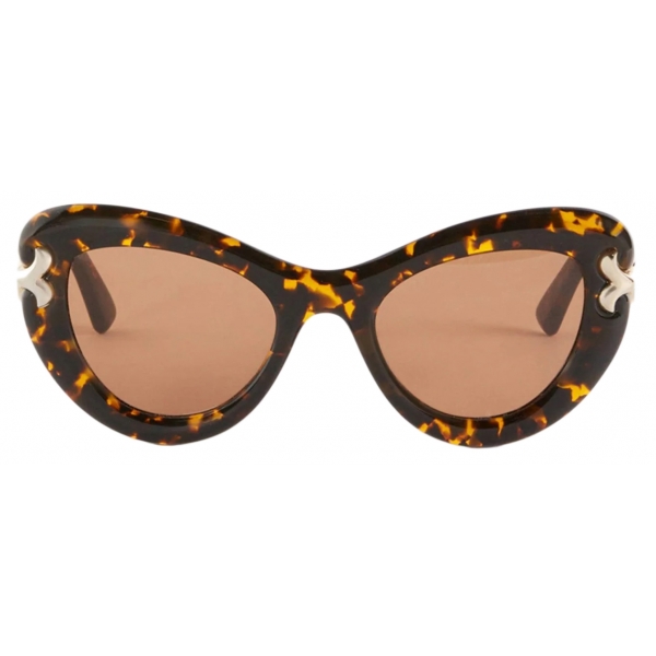 Emilio Pucci - Occhiali da Sole Cat-Eye con Logo - Marrone - Occhiali da Sole - Emilio Pucci Eyewear