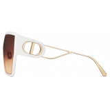 Dior - Occhiali da Sole - 30Montaigne BU - Bianco - Dior Eyewear