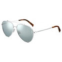 Dior - Occhiali da Sole - CD Diamond A1U - Argento Azzurro - Dior Eyewear