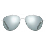 Dior - Occhiali da Sole - CD Diamond A1U - Argento Azzurro - Dior Eyewear